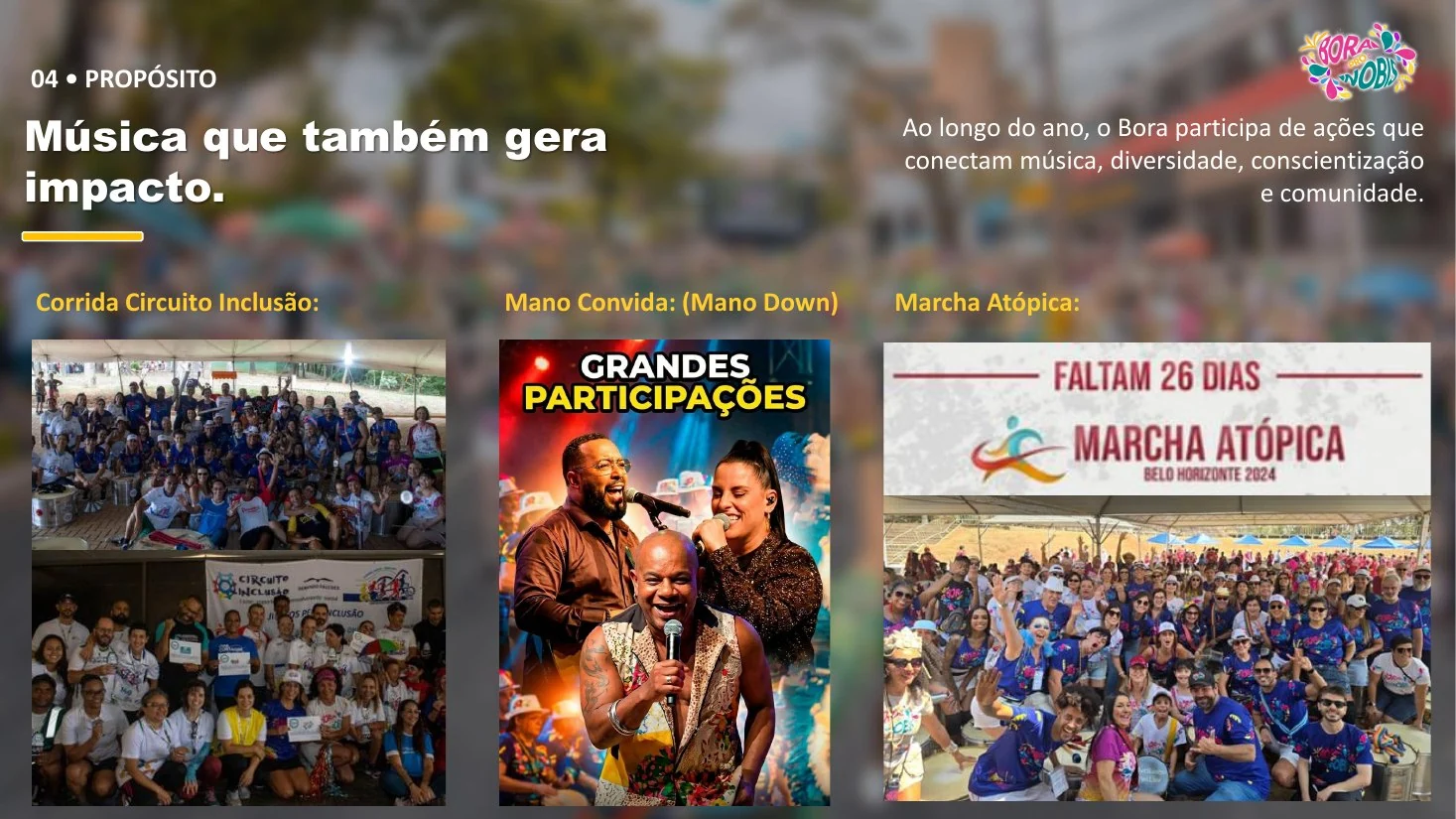 Apresentação institucional Bora Pro Nobis 2027 — tela 6 de 12