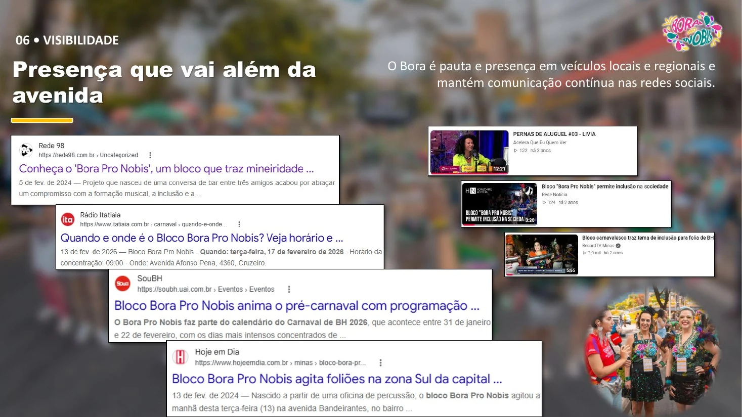 Apresentação institucional Bora Pro Nobis 2027 — tela 8 de 12